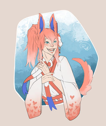 Half Body (Colored) - Shadowfuka